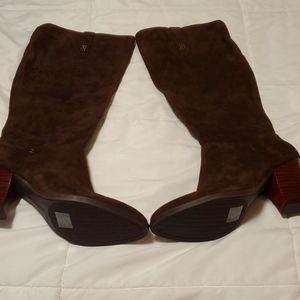 Tommy Hilfiger suede leather boots